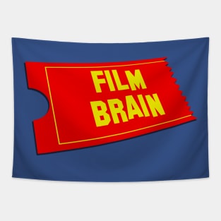 Film Brain Ticket Tapestry