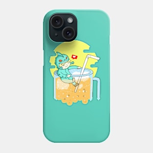 dinoboy relax Phone Case