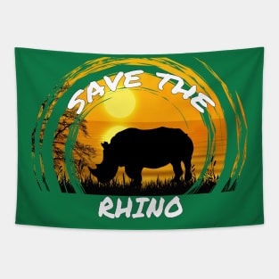 Save the Rhino Tapestry