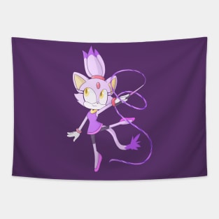 Blaze the Cat - Rhythmic Gymnastics Tapestry