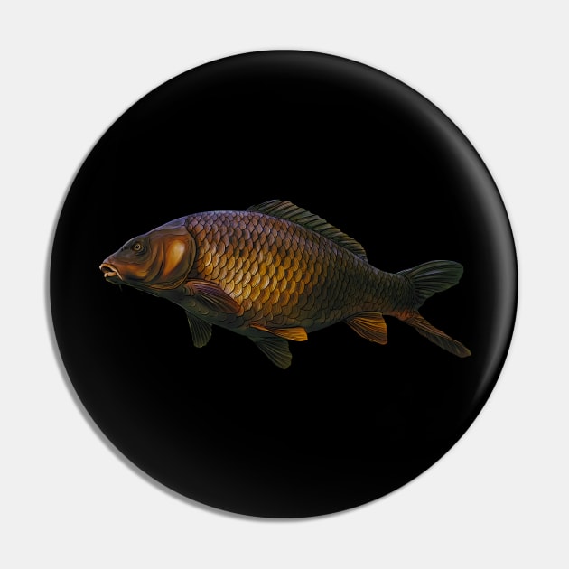 Carp Pin by Sandarmi