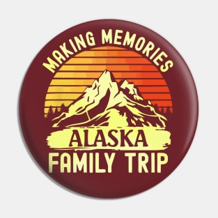 alaska family vacation - mountains camping family trip Pin
