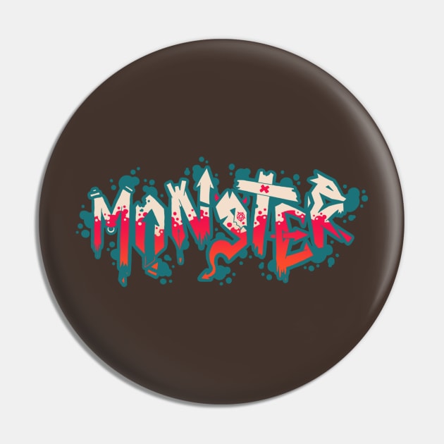 Monster Pin by Jay Cobs