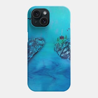 Cabin on the bay Phone Case