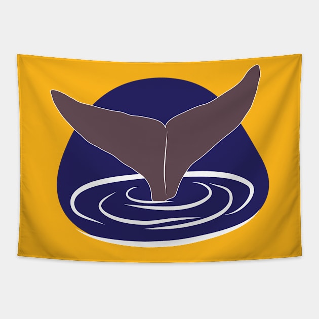 Dolphin Tapestry by dddesign