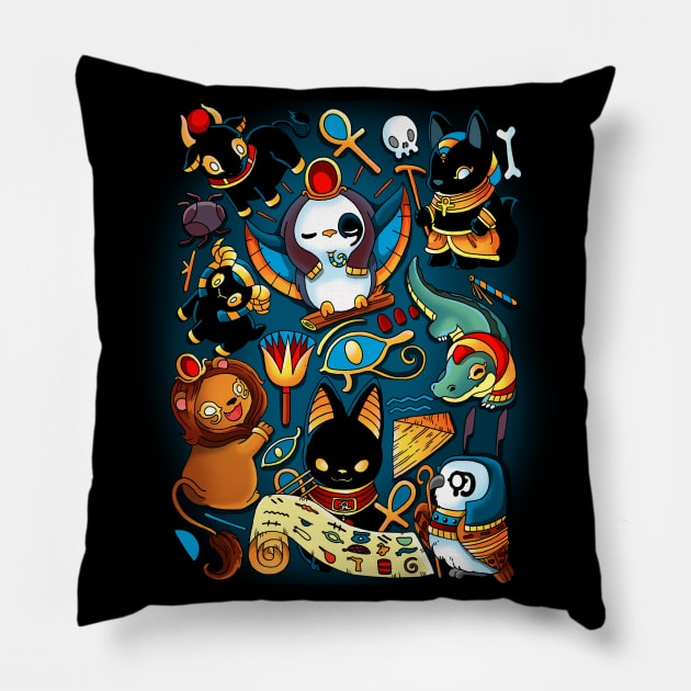 Egypt Pillow by Vallina84