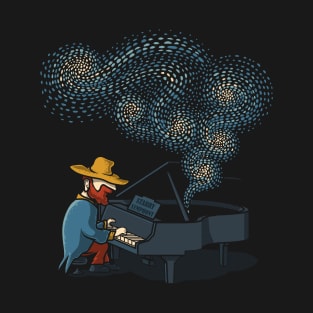 Starry Symphony - van gogh T-Shirt