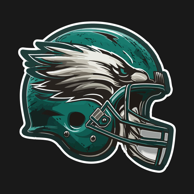 Go Birds helmet by vectrus