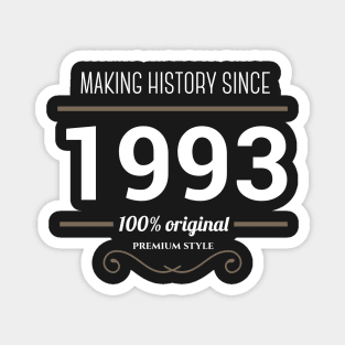 Making history since 1993 Magnet