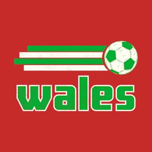 Wales Football Retro Vintage T-Shirt