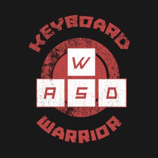 Keyboard Warrior (Red) T-Shirt