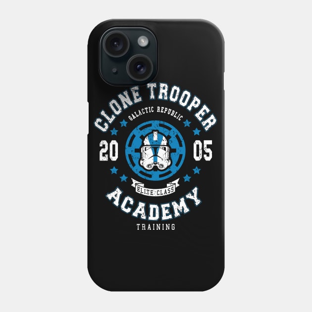 Clone Trooper Academy 05 Phone Case by Olipop