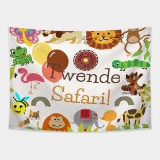 Let's go on safari (Twende safari) Tapestry