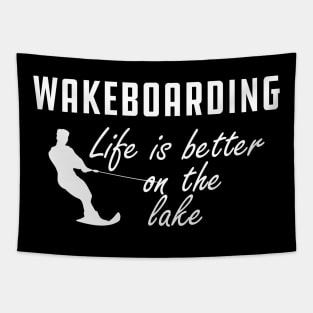 Wakeboarding - Life is better on the lake Tapestry