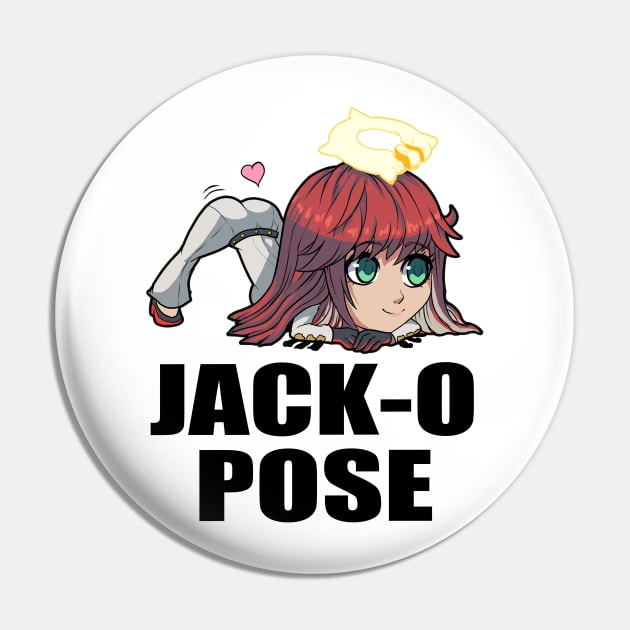 Jack-o pose Pin by Luisocscomics