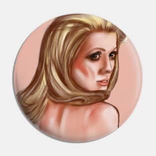 Catherine Deneuve Pin