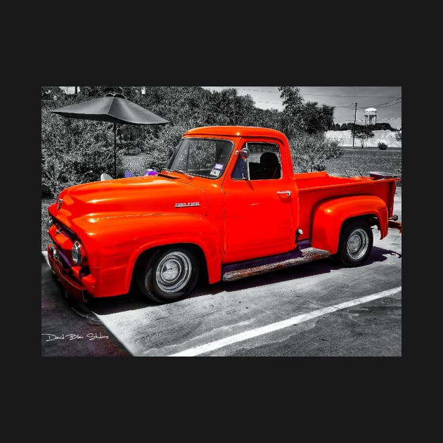 Classic Ford F150 - Red by davidbstudios