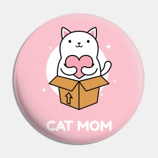 Best Cat Mom Ever Pin