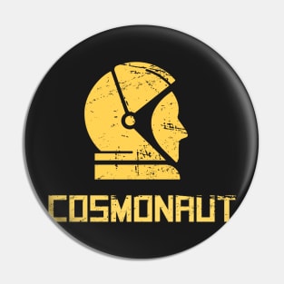 Cosmonaut - Retro Soviet Union Space Design Pin