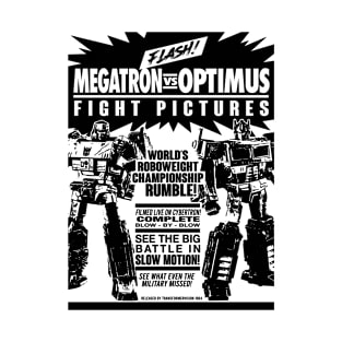 TRANSFORMERS FIGHT POSTER - 2.0 T-Shirt