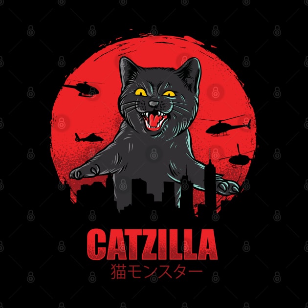 Catzilla by lavend89er