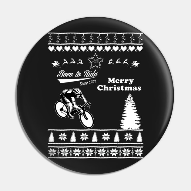 Merry Christmas RIDER Pin by bryanwilly