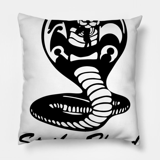 Strike first strike hard, no mercy Pillow by Vanilla Susu