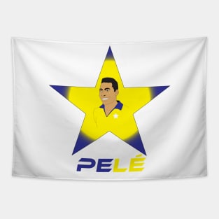 Pelé brazil 10 king of world Tapestry