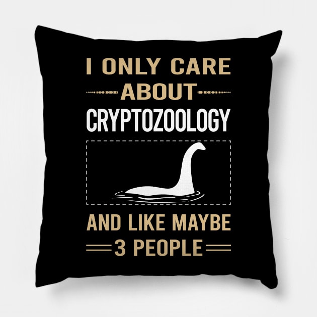 Funny 3 People Cryptozoology Cryptid Cryptids Pillow by relativeshrimp