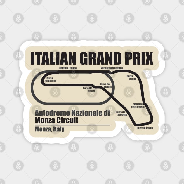 Italian Grand Prix LS Magnet by Chicanery