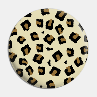 Leopard Seamless Pattern Pin