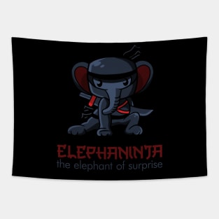 Elephaninja - The Elephant of Surprise Tapestry