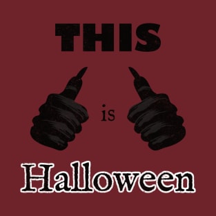 This is Halloween Funny Grunge T-Shirt