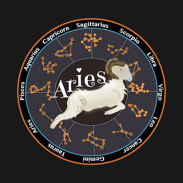 New Aries Zodiac sign by designInk