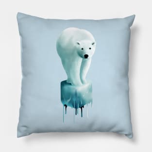 Polar Bear Melting Pillow