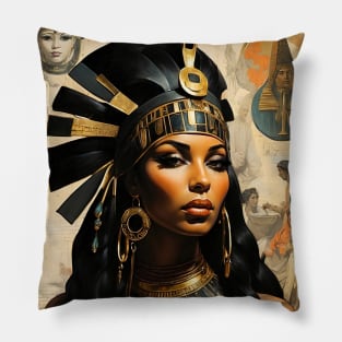 Black Cleopatra Pillow