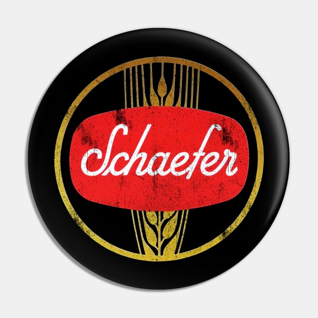 Schaefer Beer Vintage Logo Pin by G! Zone