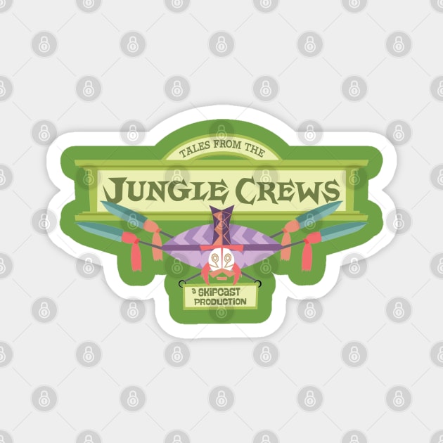 Tales from the Jungle Crews logo Magnet by The Skipper Store