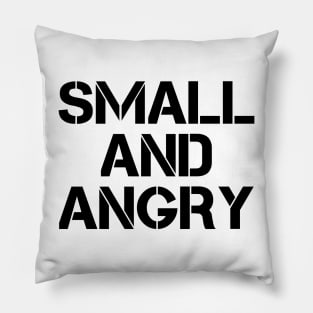 small and angry Pillow