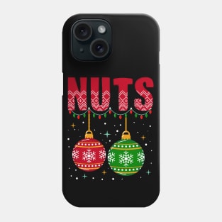 Chestnuts Matching Family Funny Chest Nuts Christmas Couple Phone Case