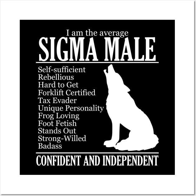 Sigma Male - Sigma Male - Posters and Art Prints | TeePublic