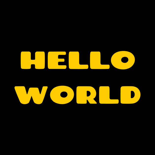 Hello World Welcoming Kids by KidsKingdom