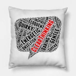 Positive Words, Positive Vibes, Quotes Pillow