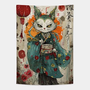 A Japanese Yokai Tapestry