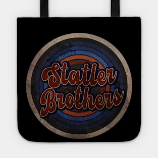 Statler Brothers aesthetic turquoise blue color Tote