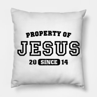 Property of Jesus since 2014 Pillow