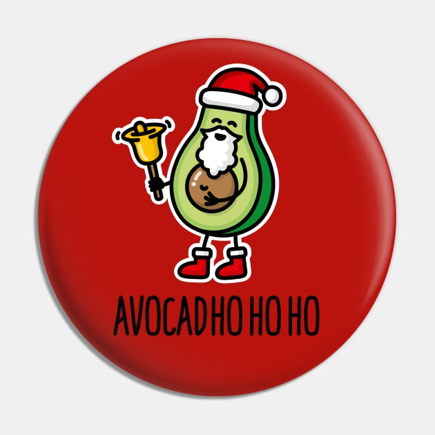 Avocadho ho ho funny Christmas Santa avocado pun Pin by LaundryFactory