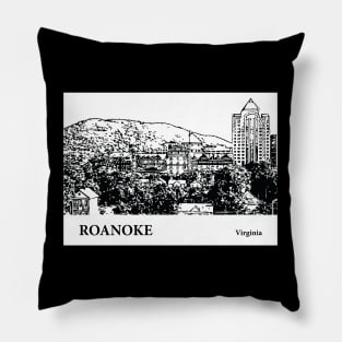 Roanoke Virginia Pillow