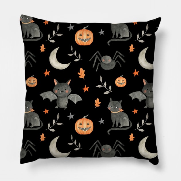 HALLOWEEN PARTY Pillow by MagicDreams