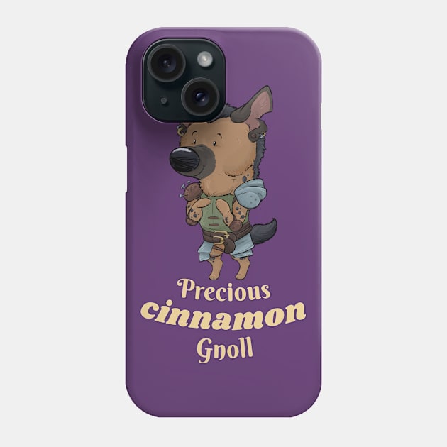 Precious Cinnamon Gnoll Phone Case by DnDoggos